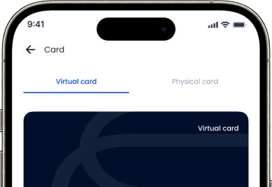 Curnance send money screen