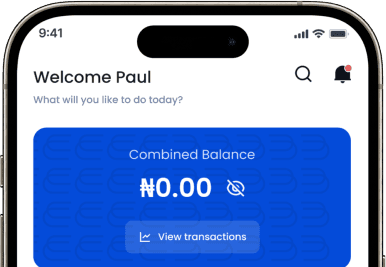 Curnance wallet dashboard